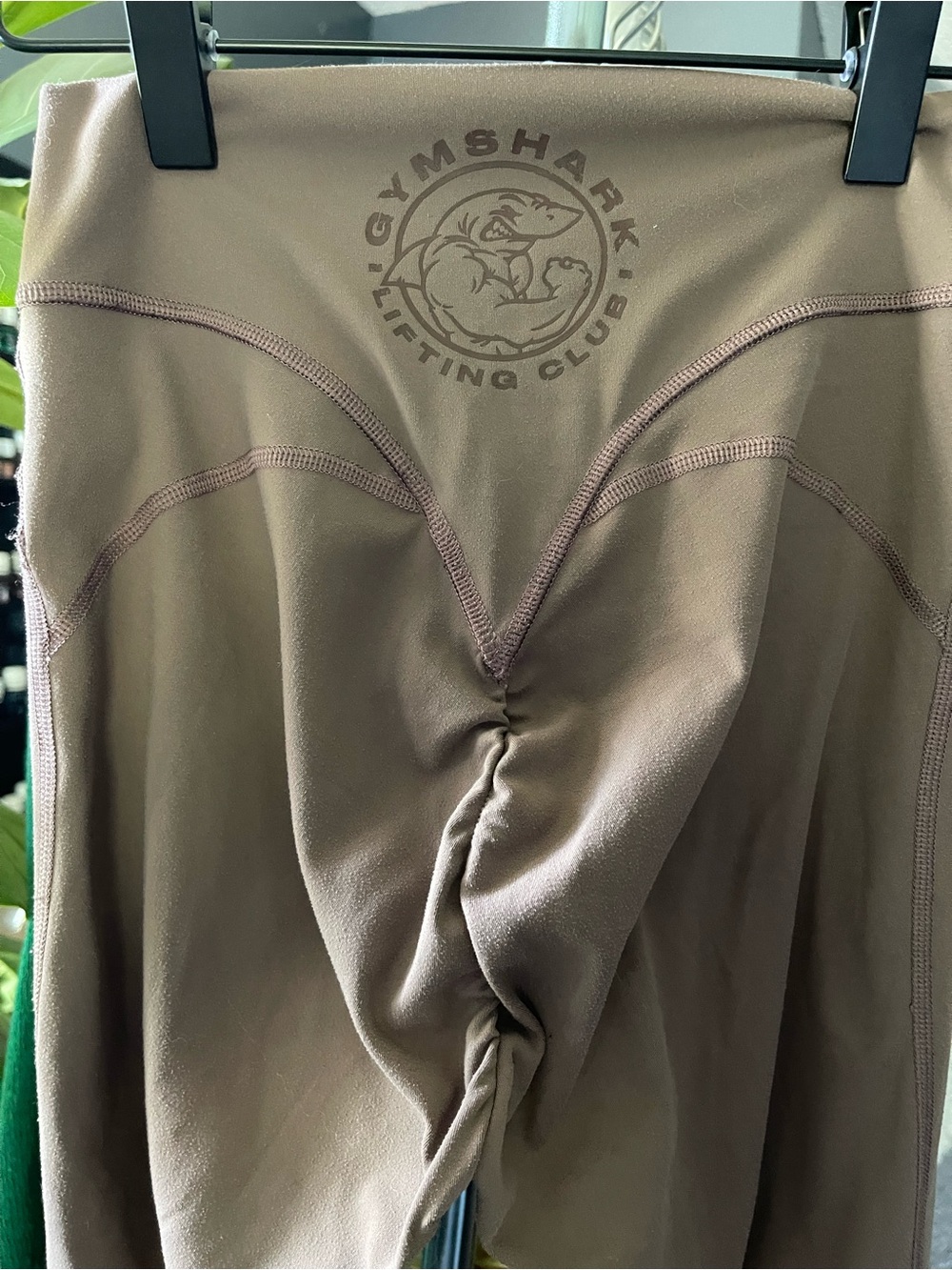Gym Shark Scrunch Seam Leggings